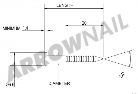 S/S Bracket Nail